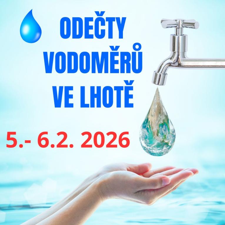 odečty 2026