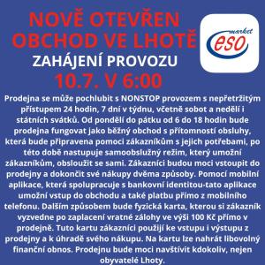 Nově otevřen obchod v obci